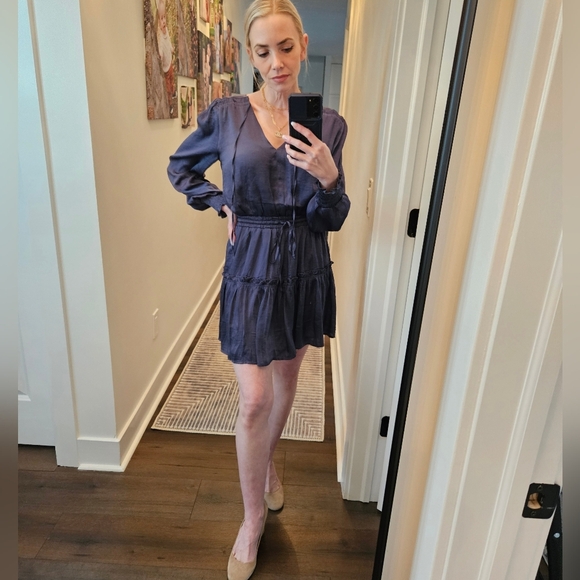 NWT Pinch Ruffle Dress - Size S - Picture 8 of 16